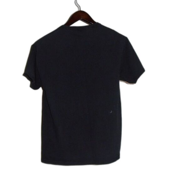 ODM Grim Reaper Throne Graphic Tee Shirt Size M Black Gothic Skulls - Picture 2 of 5